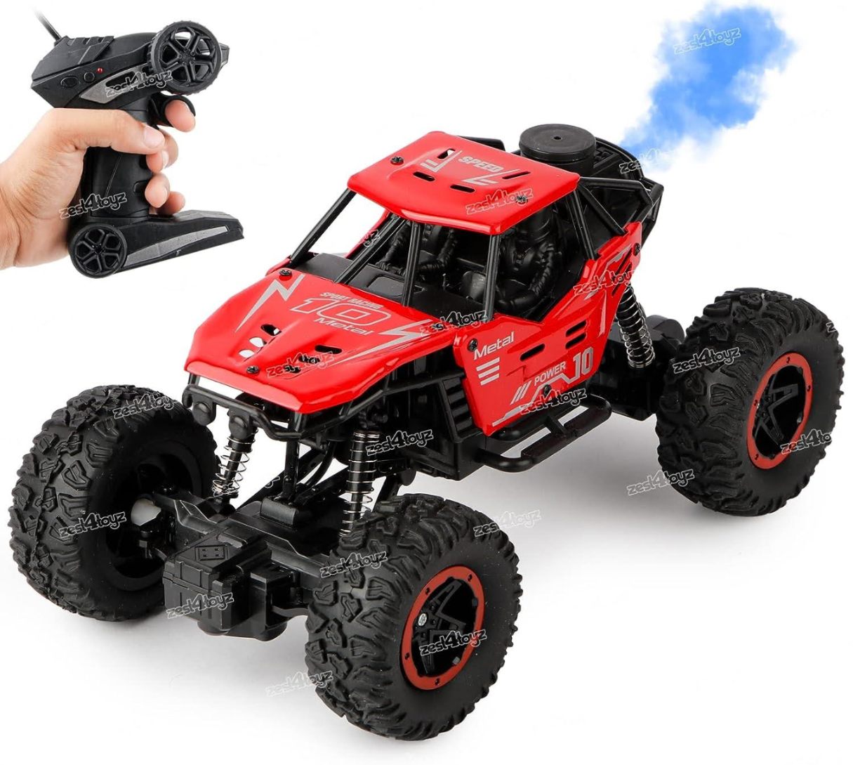 Climbing Metal Monster truck with smoke