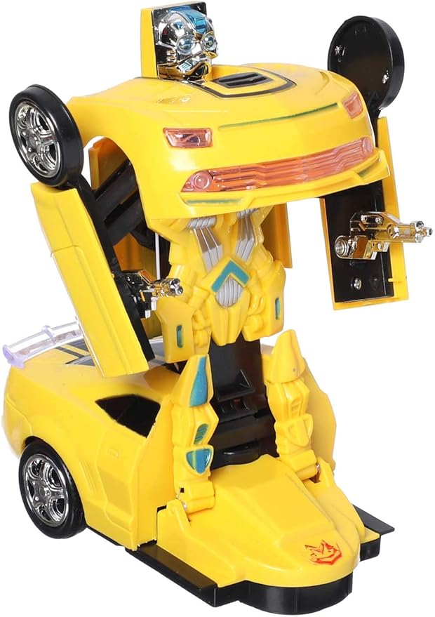 Other Transform Robort Car Toy for Kids, Yellow